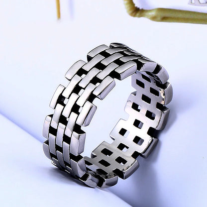 Hollow chain ring – view 8