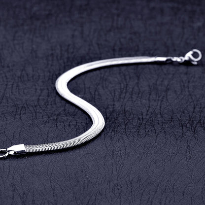 Snake chain bracelet, 6mm – view 5