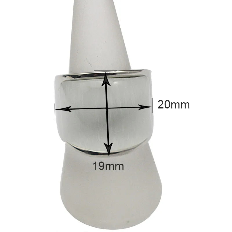 Shell inlay band ring – view 4
