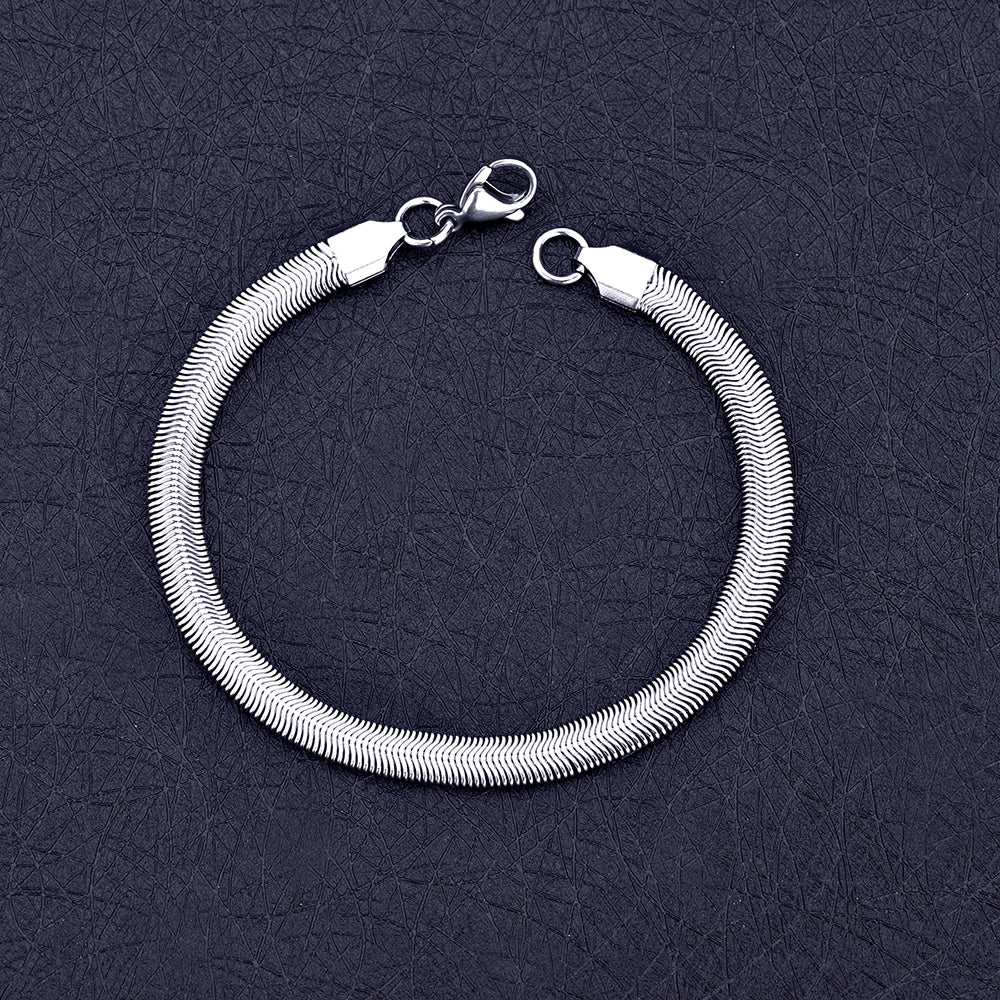 Snake chain bracelet, 6mm – view 4