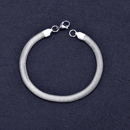 Snake chain bracelet, 6mm – view 4