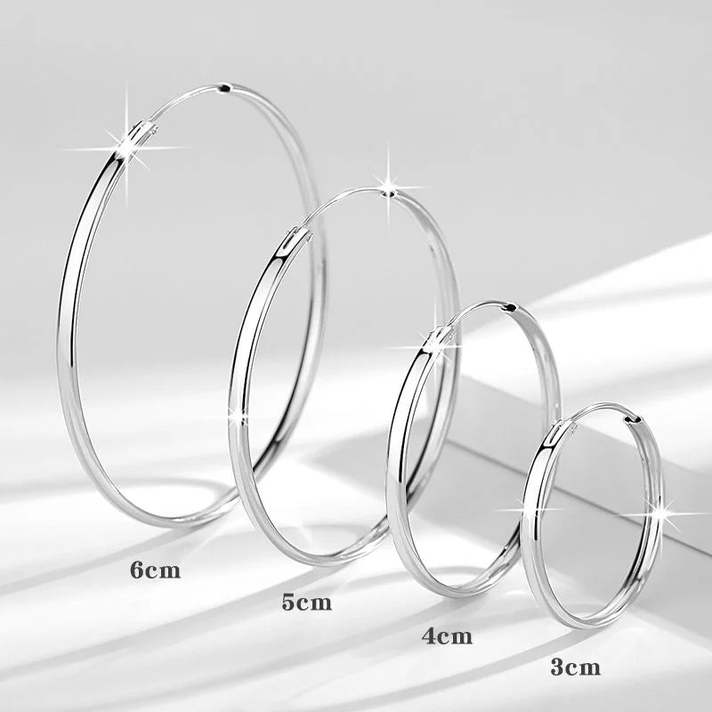 Statement hoop earrings – view 4