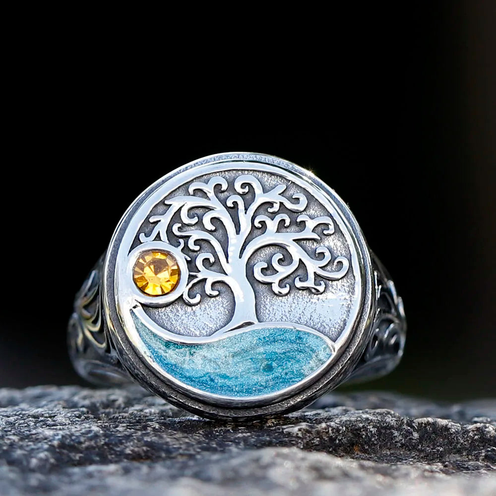 Tree of life ring – view 3