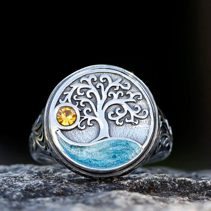 Tree of life ring – view 3