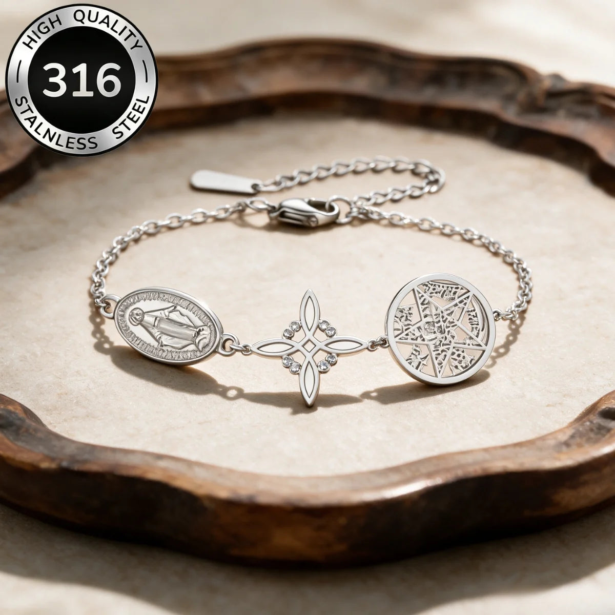 Witch knot charm bracelet – view 3