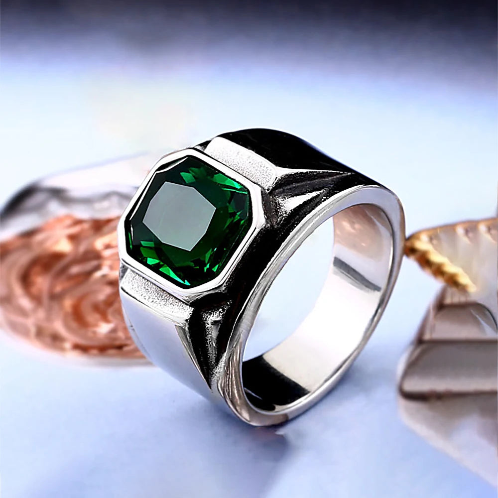 Celtic knot stone ring – view 7