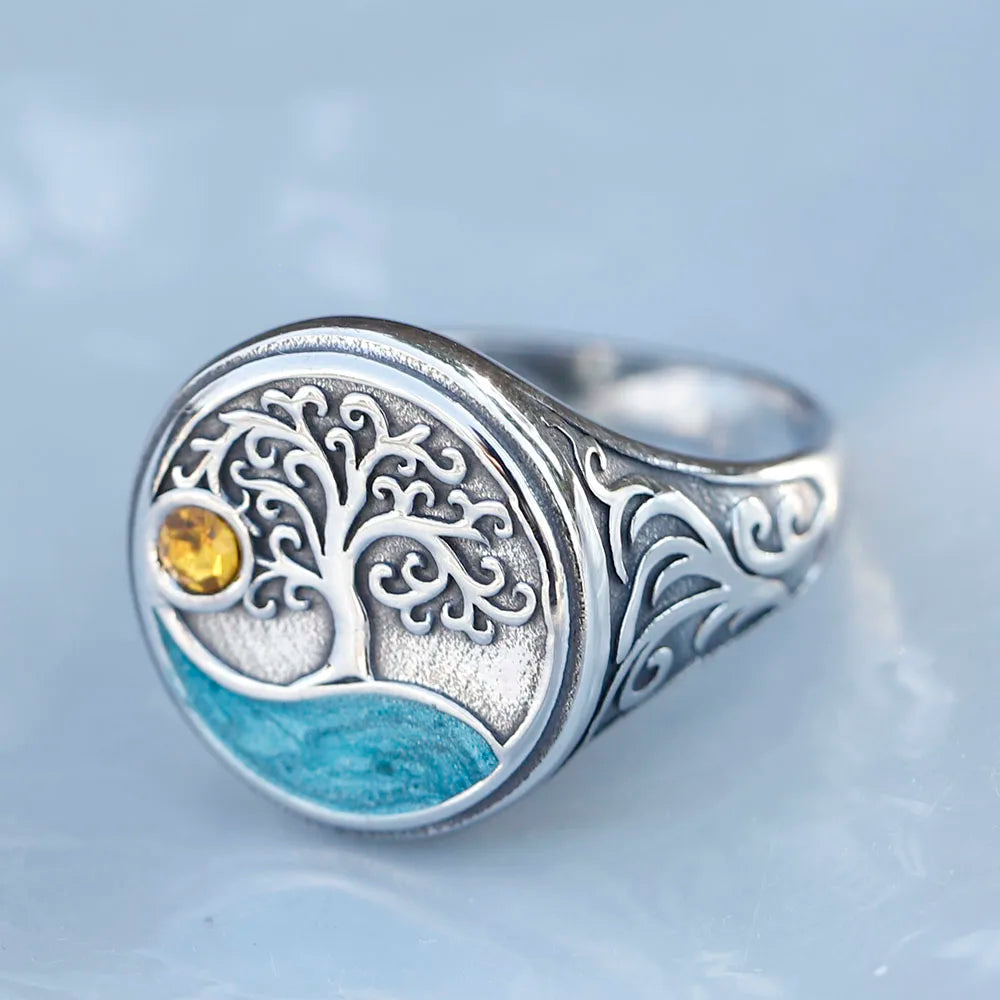 Tree of life ring – view 6