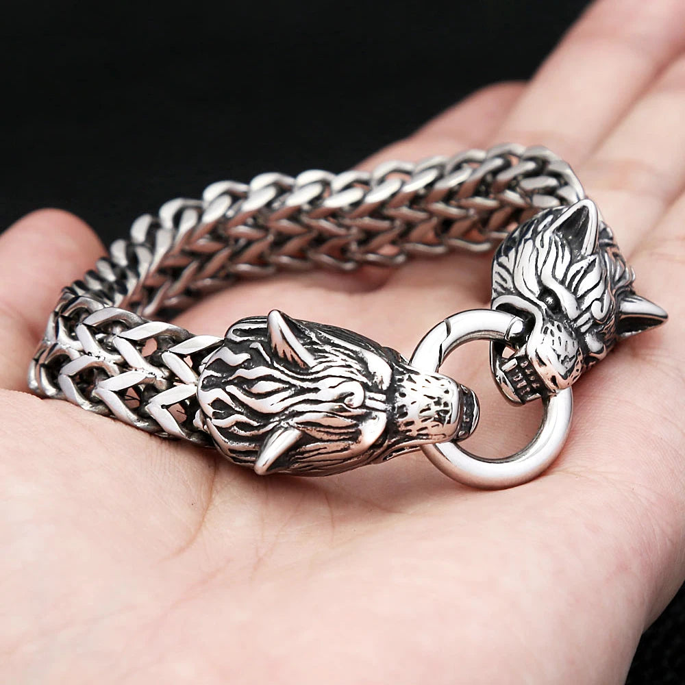 Wolf head bracelet – view 5