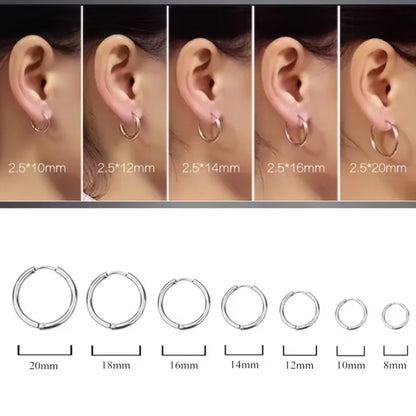 Huggie hoop earrings – view 5
