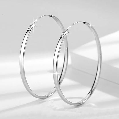 Statement hoop earrings – view 2