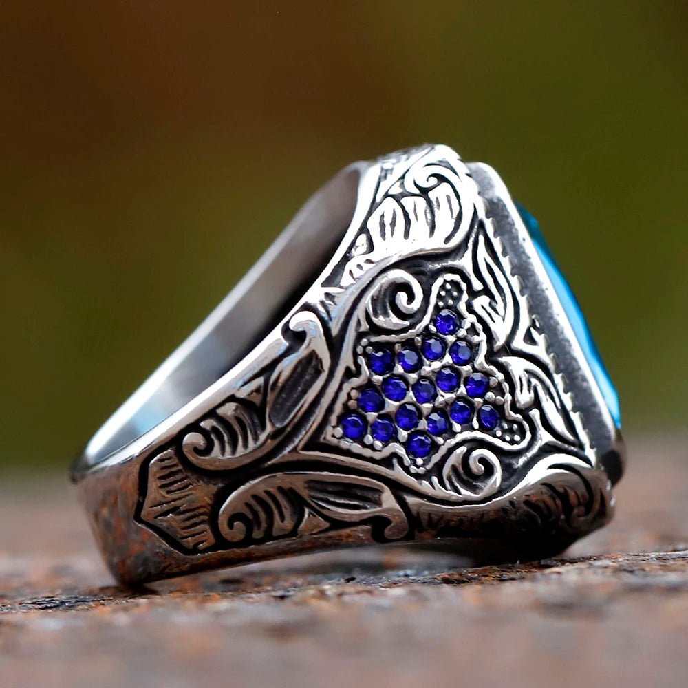 Jewel stone ring – view 3